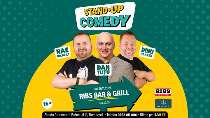 Stand-Up cu Nae Nicolae, Dan Țuțu și Gabriel Dinu