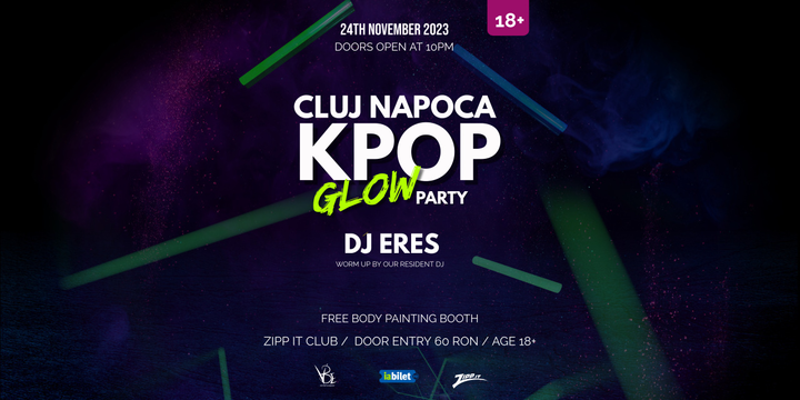 Cluj-Napoca: K-Pop Glow Party