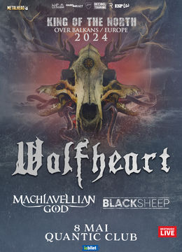 Concert Wolfheart la Quantic /METALHEAD presents
