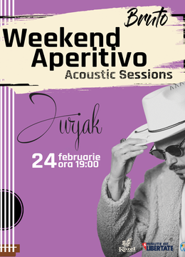 Cluj-Napoca: Weekend Aperitivo - Acoustic Sessions cu Jurjak