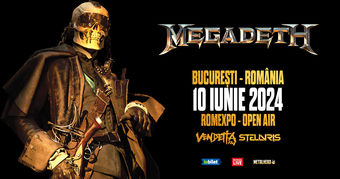 Concert MEGADETH la Romexpo /METALHEAD presents