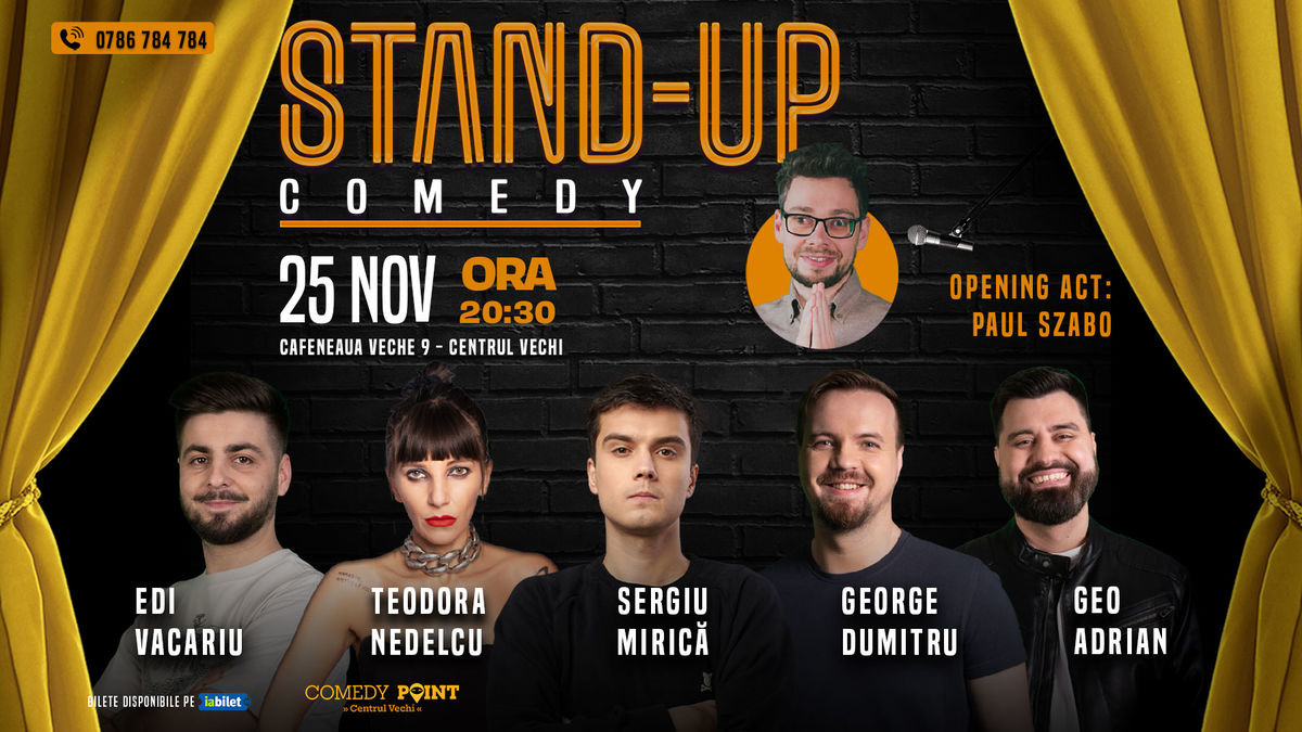 NOITE DE STAND UP COMEDY - TESTE DE PIADA 27/06