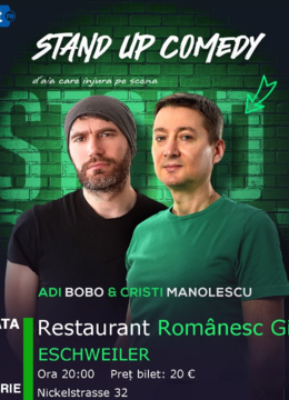 Eschweiler: Stand-up Comedy - Adi Bobo si Cristi Manolescu