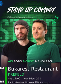 Krefeld: Stand-up Comedy - Adi Bobo si Cristi Manolescu