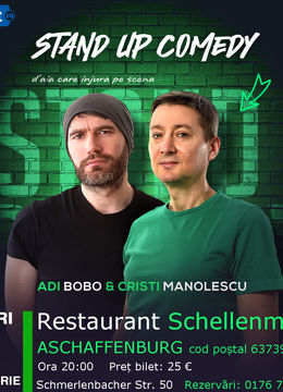 Aschaffenburg: Stand-up Comedy - Adi Bobo si Cristi Manolescu