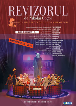 Petrosani: Spectacolul „Revizorul” de N. Gogol