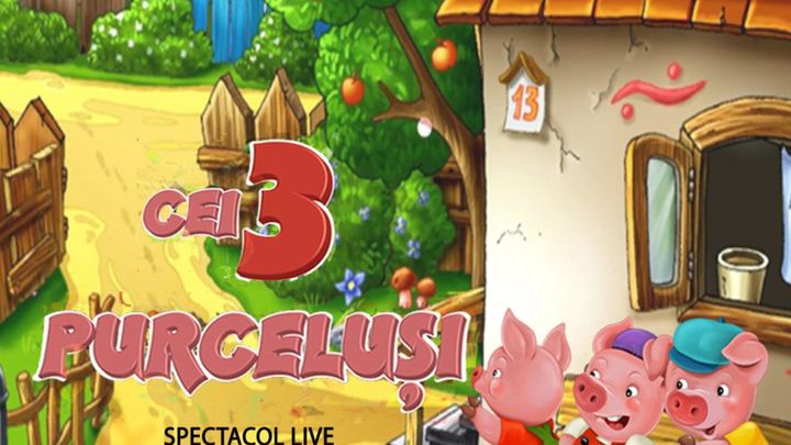 Cei trei purceluși la Clubul Țăranului – La Mama