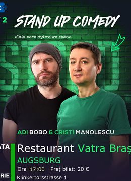 Augsburg: Stand-up Comedy - Adi Bobo si Cristi Manolescu