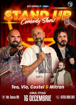 Stand up Comedy cu Teo, Vio, Costel - Mitran la Club 99