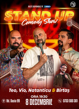 Stand Up Comedy cu Teo, Vio, Natanticu - Birtaș la Club 99