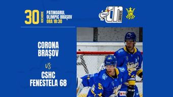 Brasov: Hochei  Corona Brașov - CSHC Fenestela 68