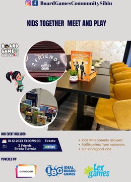 Sibiu: Kids together – Meet and play #2  - Boardgame