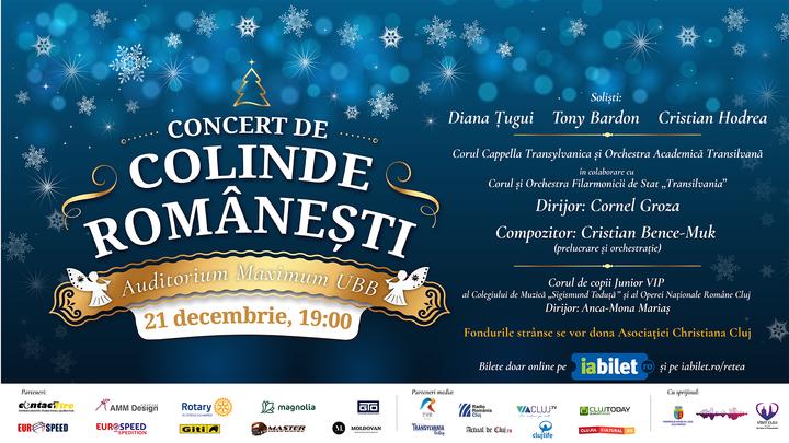 Cluj-Napoca: Concert de colinde românești