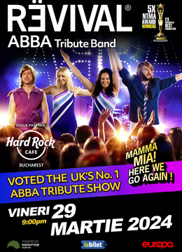 Concert ABBA Tribute Band REVIVAL (UK)