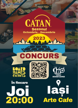 Iași: Concurs de Catan @ Board Games Events