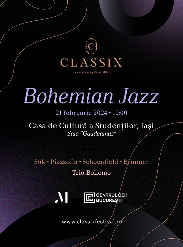 Bilete SOLD OUT - Bohemian Jazz - Classix Festival 2024 - Iași - 21 Feb ...