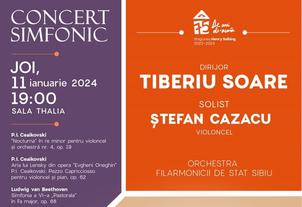 Bilete Sibiu: Concert Simfonic - Orchestra Filarmonicii De Stat Sibiu ...