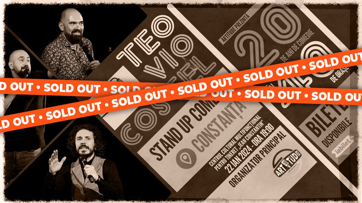 Constanța: Teo, Vio și Costel - 20 de ani de comedie în 40 de orașe | Stand Up Comedy Show