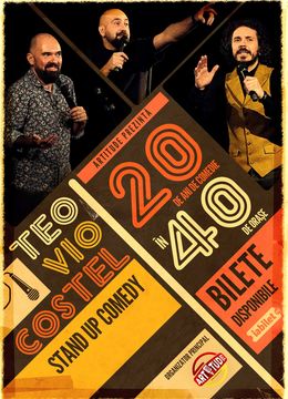 Teo, Vio și Costel - 20 de ani de comedie în 40 de orașe | Stand Up Comedy Show