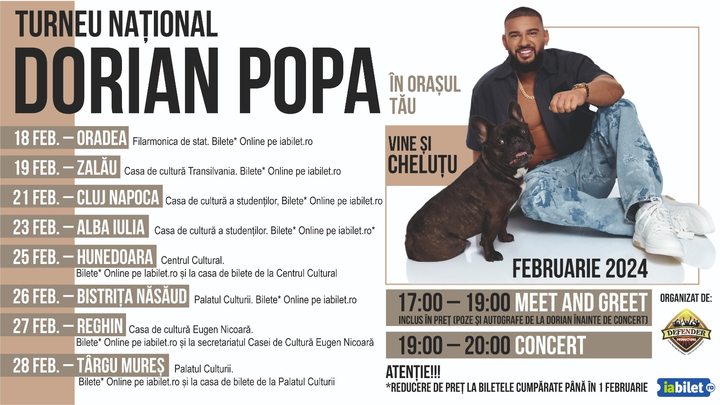 Reghin: Concert Dorian Popa