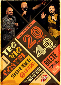 Covasna: Teo, Vio și Costel - 20 de ani de comedie în 40 de orașe | Stand Up Comedy Show