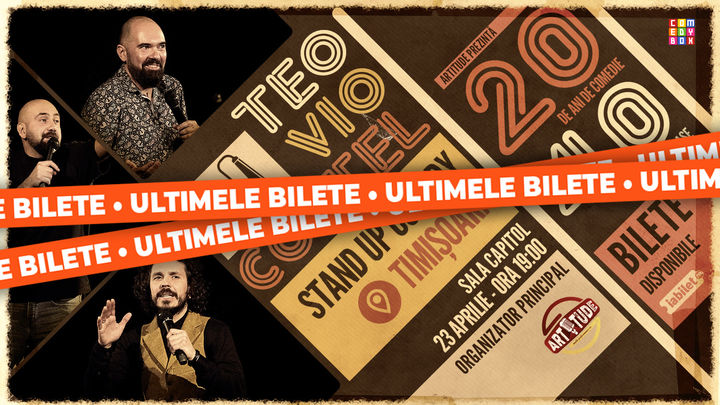 Timișoara: Teo, Vio și Costel - 20 de ani de comedie în 40 de orașe | Stand Up Comedy Show 1