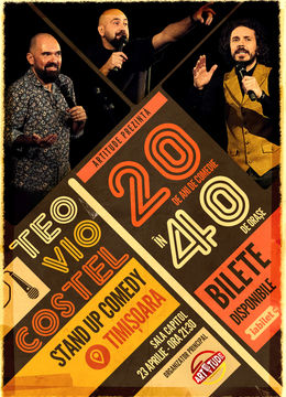 Timișoara: Teo, Vio și Costel - 20 de ani de comedie în 40 de orașe | Stand Up Comedy Show 2