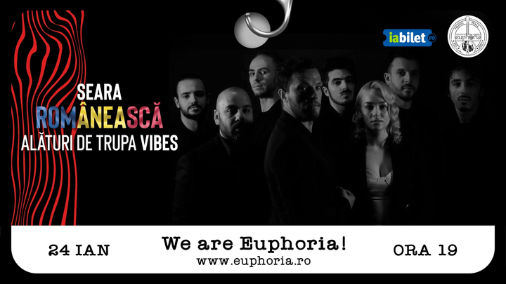 Cluj-Napoca: Seară Românească alături de trupa Vibes