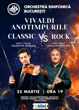 Constanța: Vivaldi Anotimpurile - Classic vs Rock