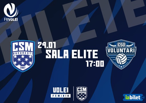 Volei, Divizia A1, Etapa 14: CSM București vs CSO Voluntari