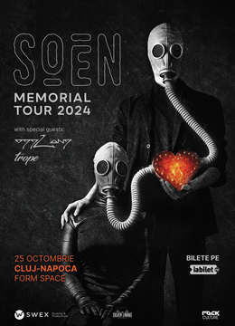 Cluj-Napoca: Concert Soen - Memorial Tour 2024