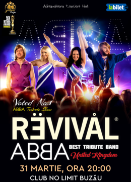 Buzau: Concert ABBA Tribute Band REVIVAL (UK)