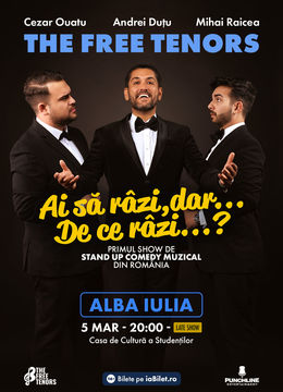 Alba Iulia | Stand-up Comedy Muzical cu The Free Tenors