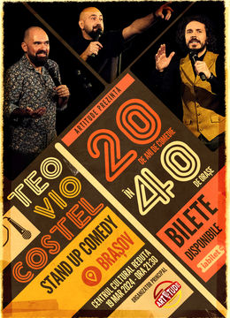 Brasov: Teo, Vio și Costel - 20 de ani de comedie în 40 de orașe | Stand Up Comedy Show 4