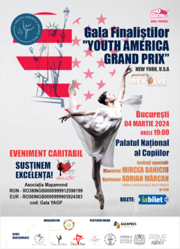 Gala caritabila a finaliștilor Youth America Grand Prix