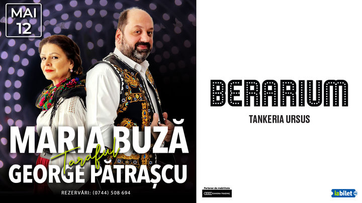 Iasi: Concert Maria Buză și taraful George Pătrașcu