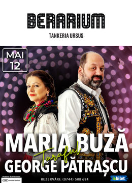 Iasi: Concert Maria Buză și taraful George Pătrașcu