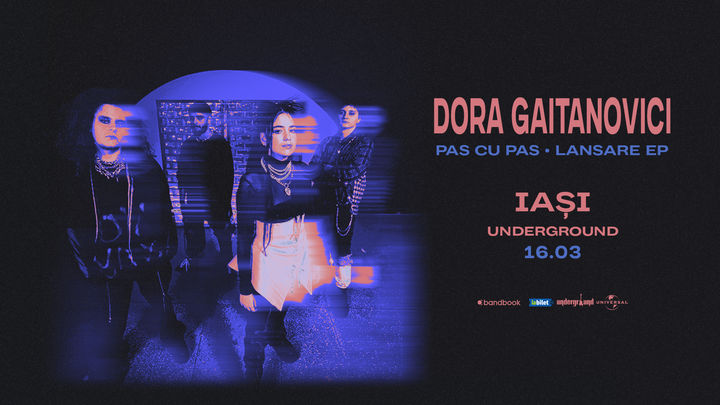 Iasi:  Dora Gaitanovici  • Lansare EP „Pas cu pas”