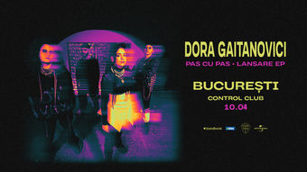 Dora Gaitanovici  • Lansare EP „Pas cu pas”
