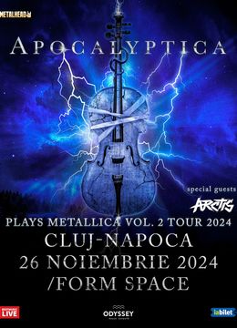 Cluj-Napoca: Apocalyptica plays Metallica