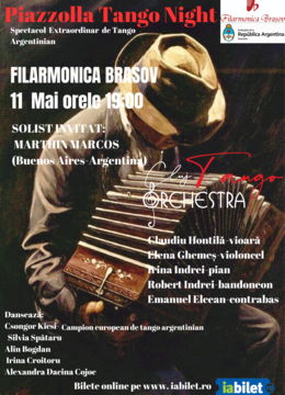 Brasov: Piazzolla Tango Night - Spectacol Extraordinar de Tango Argentinian