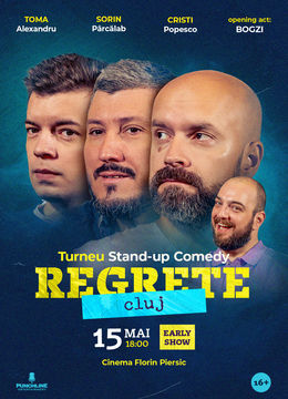 Cluj | Stand-up Comedy cu Toma, Cristi & Sorin Pârcălab