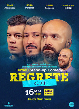 Cluj | Stand-up Comedy cu Toma, Cristi & Sorin Pârcălab