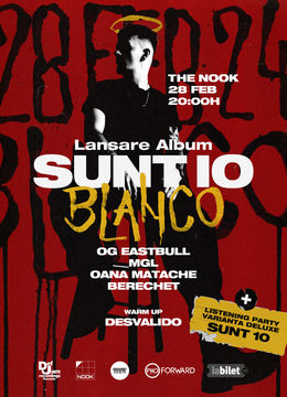 Blanco // Lansare Album ”Sunt Io” // Nook Bucuresti