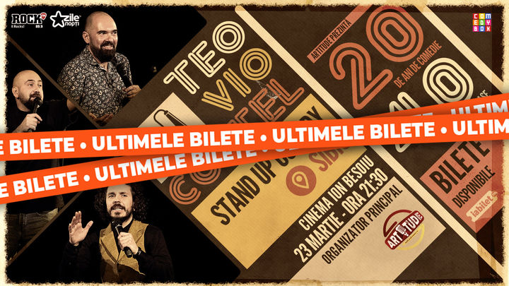 Sibiu: Teo, Vio și Costel - 20 de ani de comedie în 40 de orașe | Stand Up Comedy Show 2