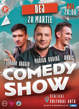 Dej: Show de comedie cu Marian Godină, Bogdan Nonic și Teodor Abagiu