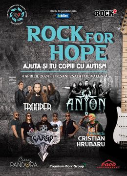 Focsani: Rock for Hope - Ajută și Tu Copiii cu Autism