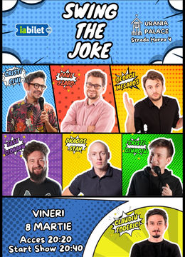 Cluj-Napoca: Stand-up Comedy "Swing the Joke"