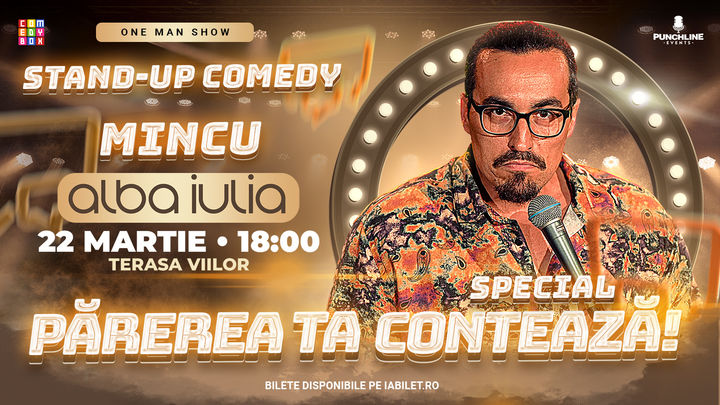 Alba Iulia | Mincu - 'Părerea ta contează!'