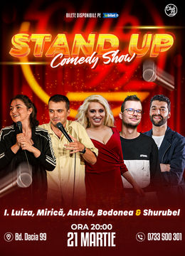 Stand Up Comedy cu Ioana Luiza, Mirică, Anisia, Bodonea & Shurubel la Club 99